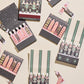 Green Nutcracker Printed 10-Stem Matchbooks
