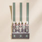 Green Nutcracker Printed 10-Stem Matchbooks