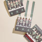 Green Nutcracker Printed 10-Stem Matchbooks