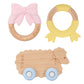 Yellow Duck Feet Teether