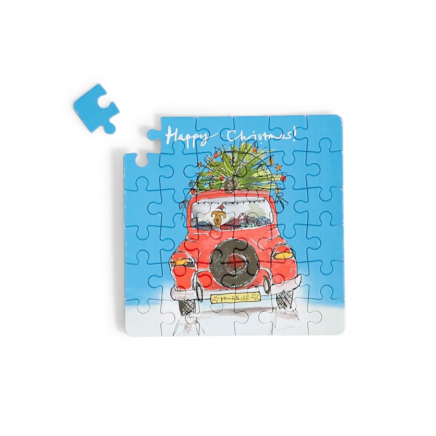 Holiday Greeting Puzzles (Multiple Style Options)