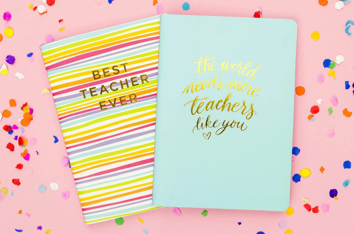 Teacher Appreciation Notebook Set