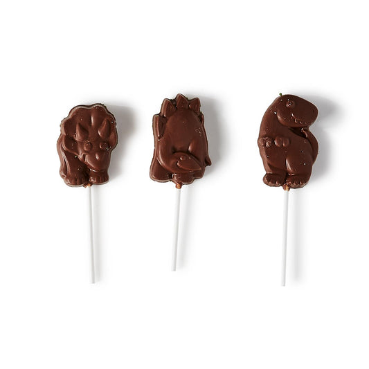 Dinosaur Milk Chocolate Lollipop (Multiple Styles Available)