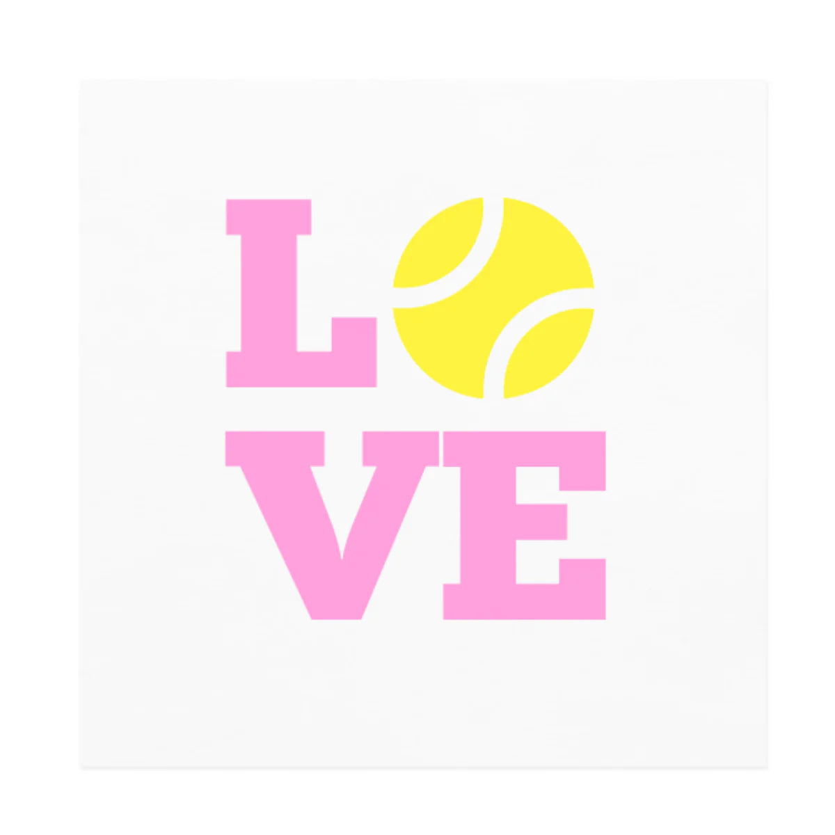 Tennis Love Cocktail Napkins