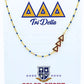 Delta Delta Delta Side Necklace