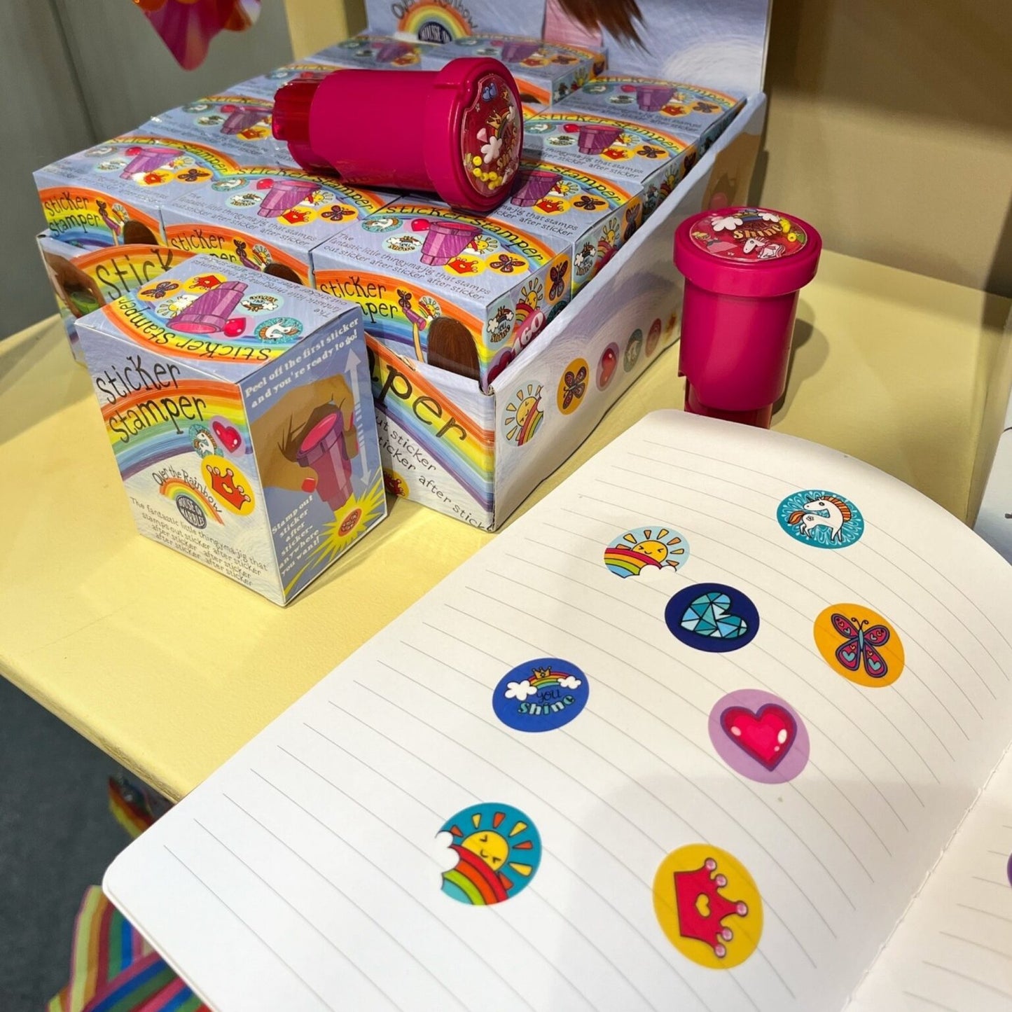 Rainbow Sticker Stamper