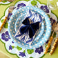 Blue Cane Paper Plates (Two Sizes Available)