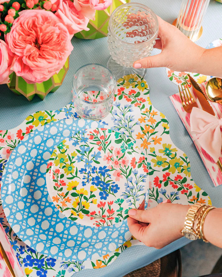 Full Bloom Paper Plates (Two Sizes Available)