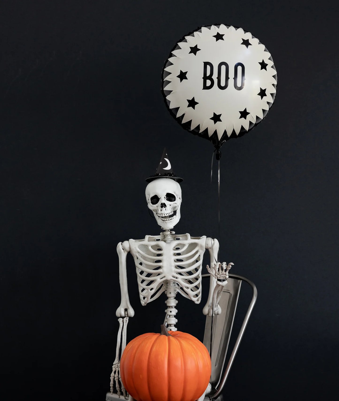 Vintage Halloween Boo Mylar Balloon