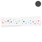 Rainbow Starry Freckles Temporary Tattoos