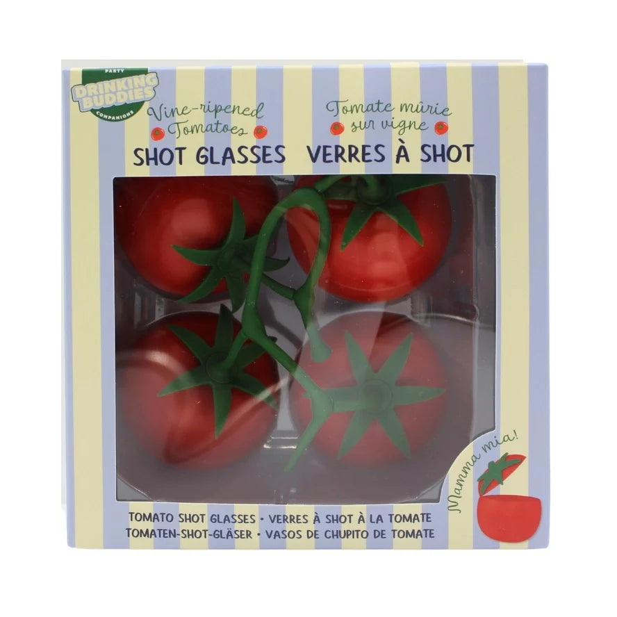 Italian Summer Vine Ripened Tomato Shot Glasses - Thumbnail 3