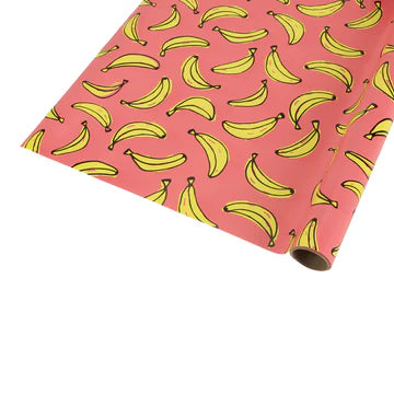 Pink Banana Wrapping Paper