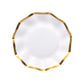 Everyday White Wavy Appetizer/Dessert Bowls
