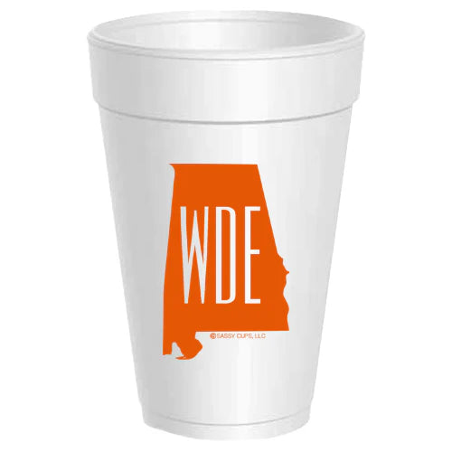 Foam Cups: Auburn WDE