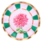 Dahlia Garden Wavy Dinner Plate