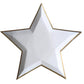 Blanc White Star Shaped Plates
