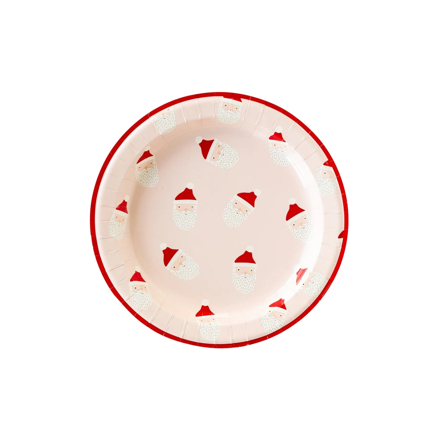 Whimsy Santa Paper Plates