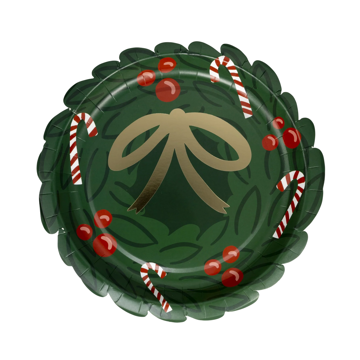 Wreath Shaped Plate