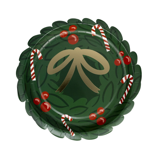 Wreath Shaped Plate