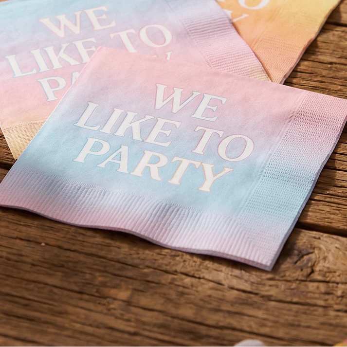 "We Like to Party" Cocktail Napkins