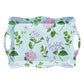 Hydrangea Melamine Wavy Tray