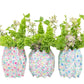 Whimsy Flower Paper Vase Wraps
