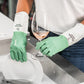 Wine Wash Green Reusable Cleaning Gloves