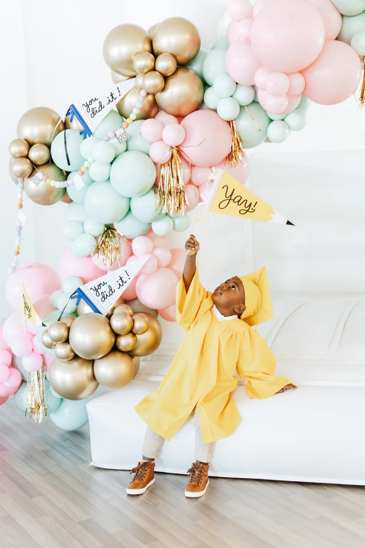 Yay Pencil Felt Pennant Banner