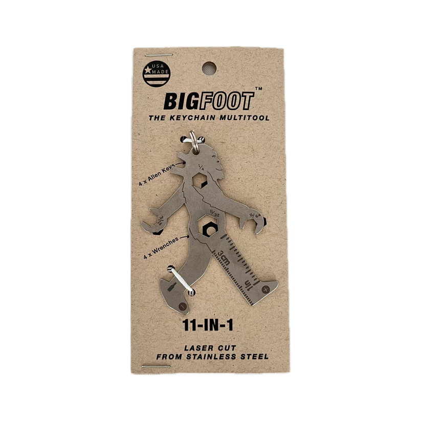 Bigfoot 11-in-1 Keychain Multi-Tool