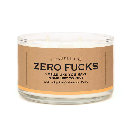 A Candle for Zero Fucks