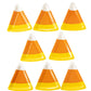 Candy Corn Shaped Paper Plate