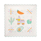 Fiesta Icons Square Scalloped Plate