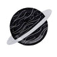 Black & White Planet Paper Plates