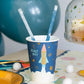 Space Color Changing Straws