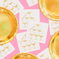 Gold Cheers Cocktail Napkins (Set of 50)