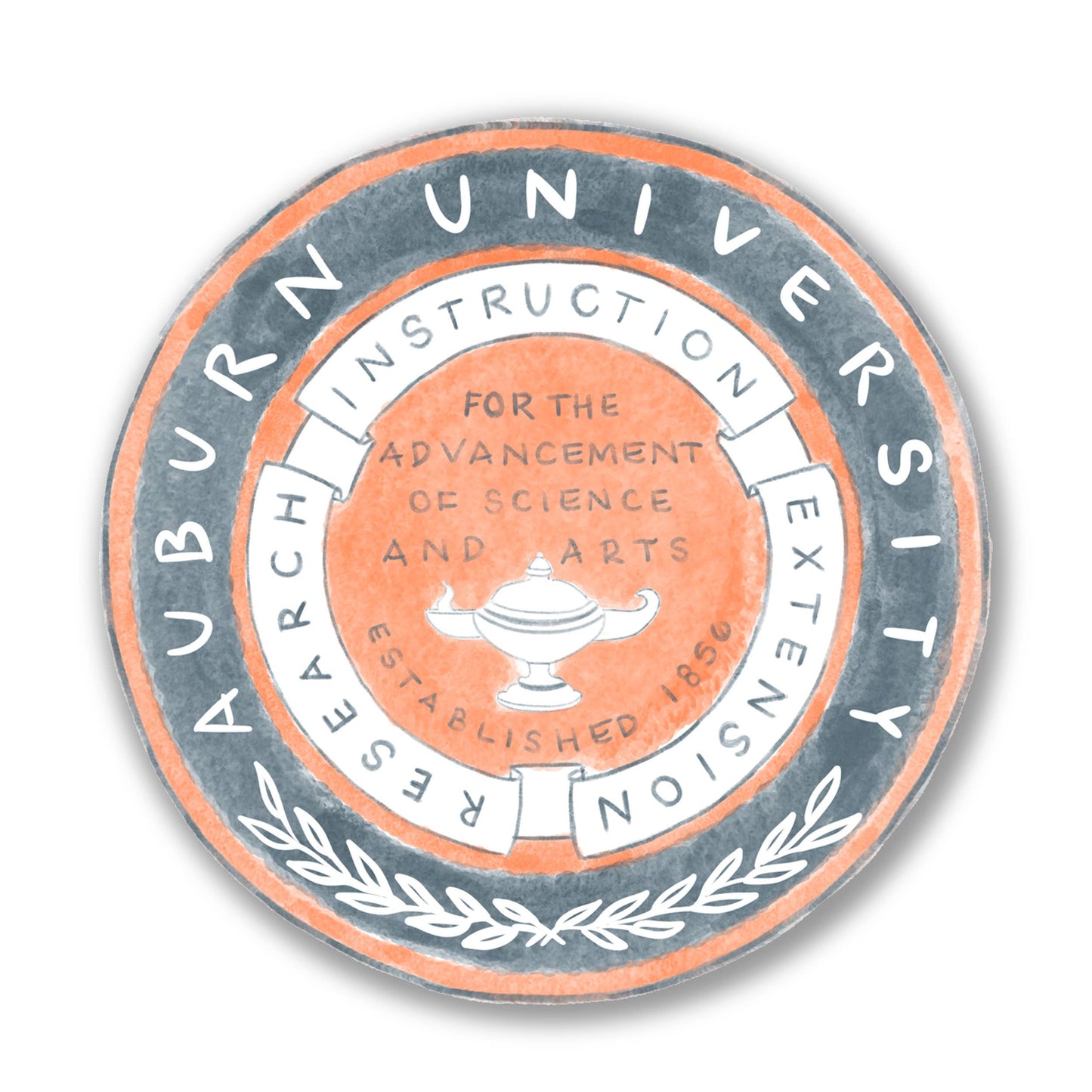 Auburn University Seal Sticker