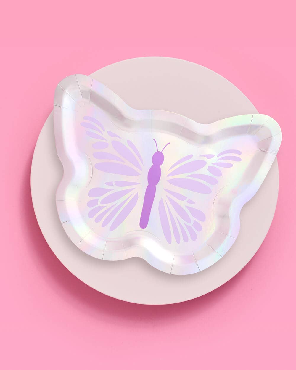 Iridescent Butterfly Plates