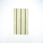 Green Striped Guest Towel Napkins
