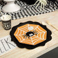 Black Scalloped Dinner Plates