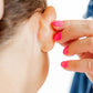 Birthday Cake Screwback Stud Earrings