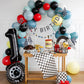 Checkered Flag Paper Table Runner