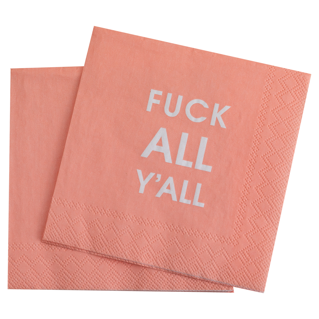 F*ck All Y'all Cocktail Napkins