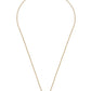 University of Alabama Logo 24K Gold Plated Necklace