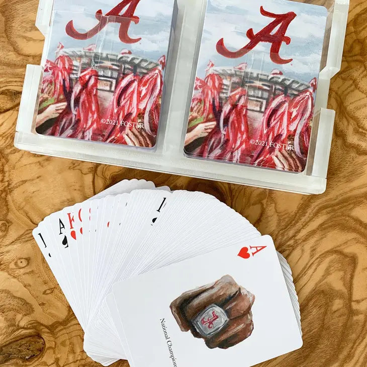 Playing Cards: University of Alabama