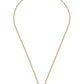 Auburn University Logo 24K Gold Plated Necklace
