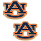 Auburn Tigers Enamel Stud Earrings