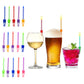 Multicolor Celebration Candle Clips