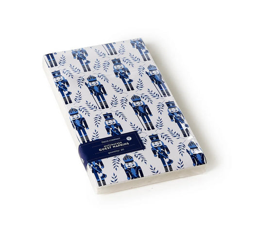 Blue Nutcracker Paper Dinner Napkins