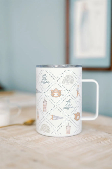 16 oz. Insulated Auburn University Mug