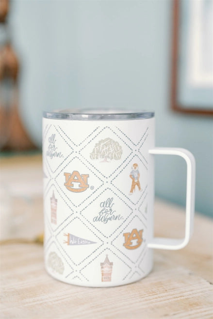 16 oz. Insulated Auburn University Mug